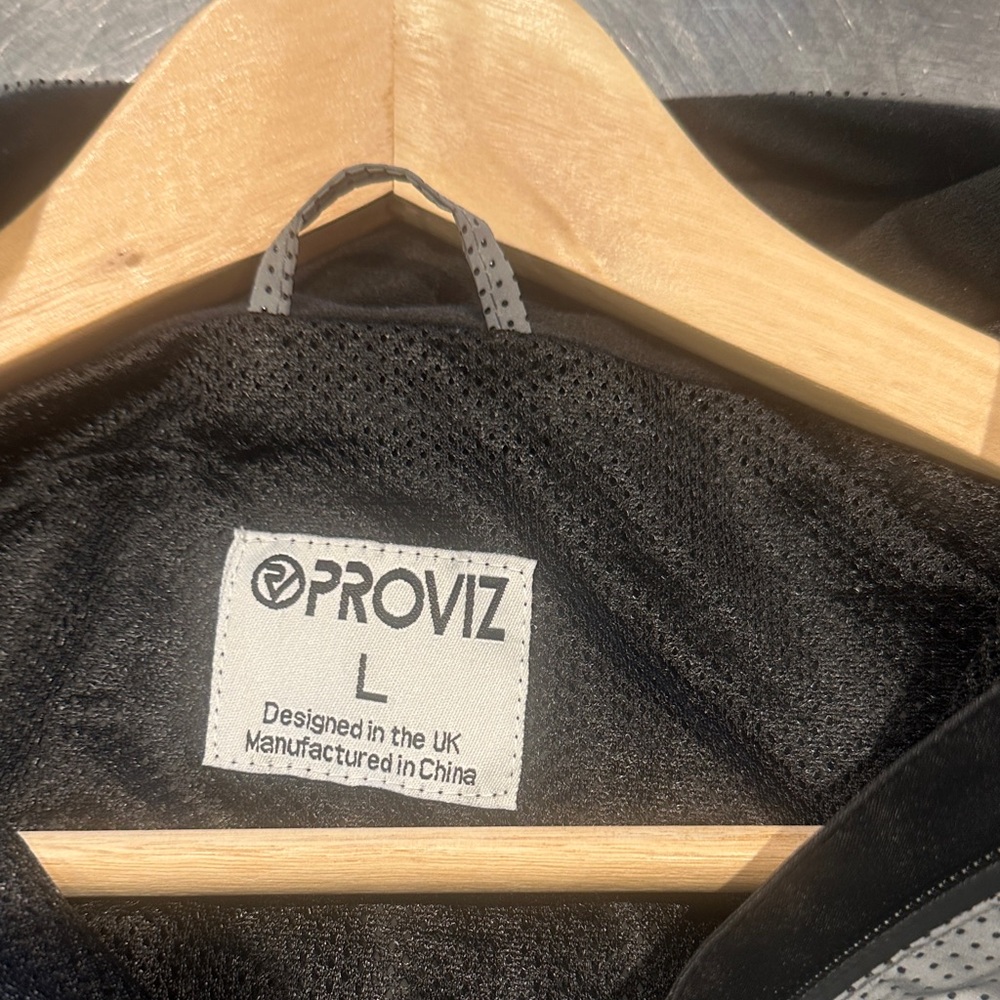 Men's Reflective Gray Performance Jacket - image 3